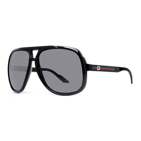 gucci gg 1622 s|Gucci GG 1622/S D28R6 Black Sunglasses .